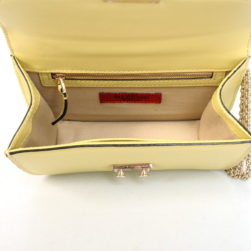 2014 Valentino Garavani shoulder bag 1915 yellow on sale - Click Image to Close
